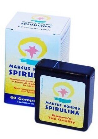 Spirulina marcus rohrer 60 compresse