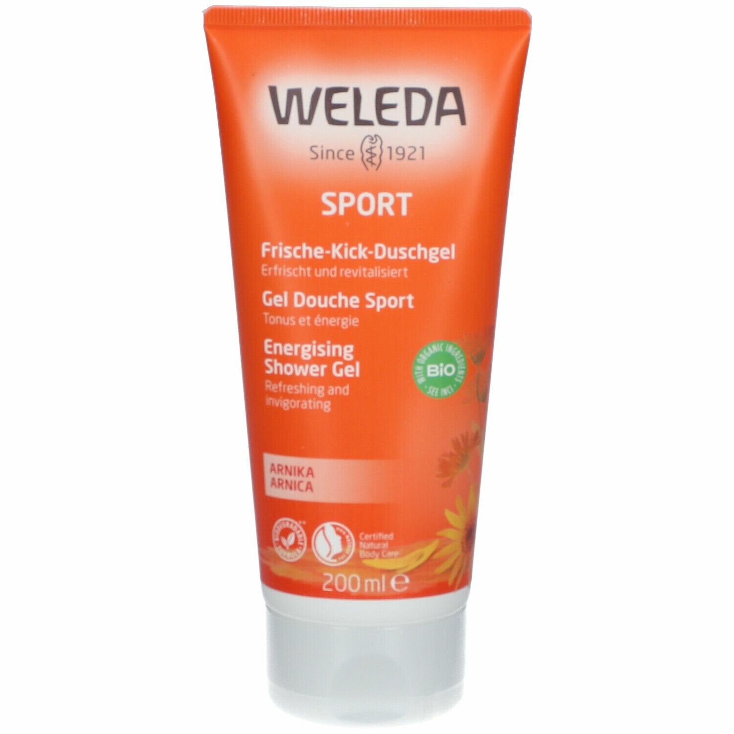 Sport gel doccia energy arnica 200ml