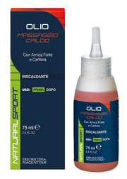 Sport olio massaggio caldo 75 ml