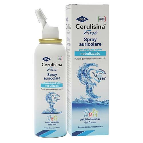 Spray auricolare cerulisina fast adulti e bambini
