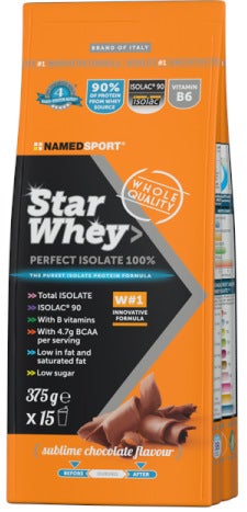 Star whey isolate sublime cookies & cream 375 g