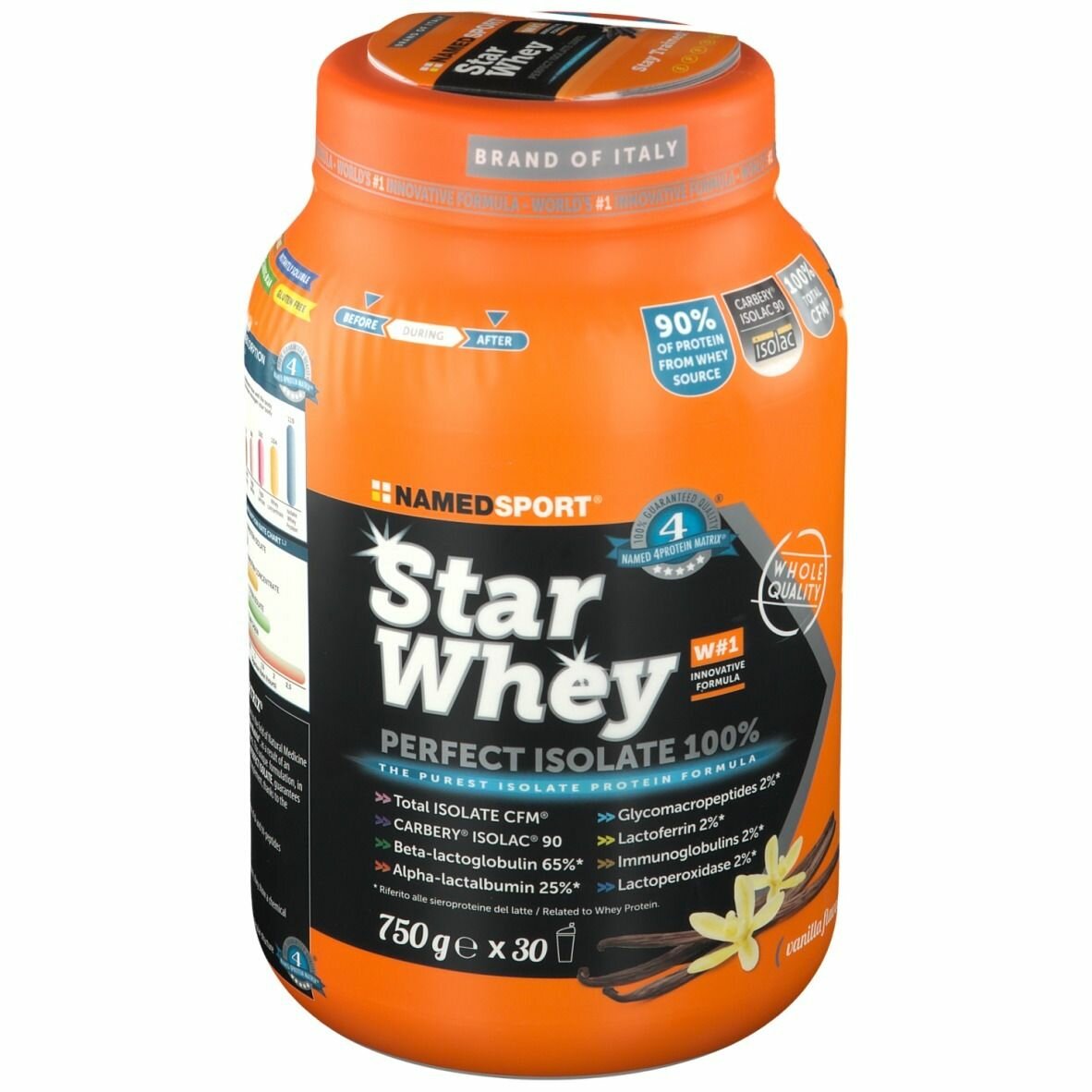 Star whey isolate vanilla 750 g