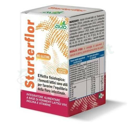 Starterflor, integratore per la flora batterica 25 capsule