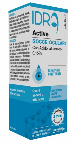 Sterilens Idra Active Gocce oculari acido ialuronico 10 ml