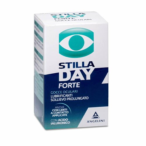 Stilladay forte 0,3% 10 ml soluzione isotonica tamponata e sterile con acido ialuronico sale sodico