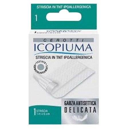 Striscia elastica icopiuma in tessuto non tessuto mt 1 x 6 cm 1 pezzo