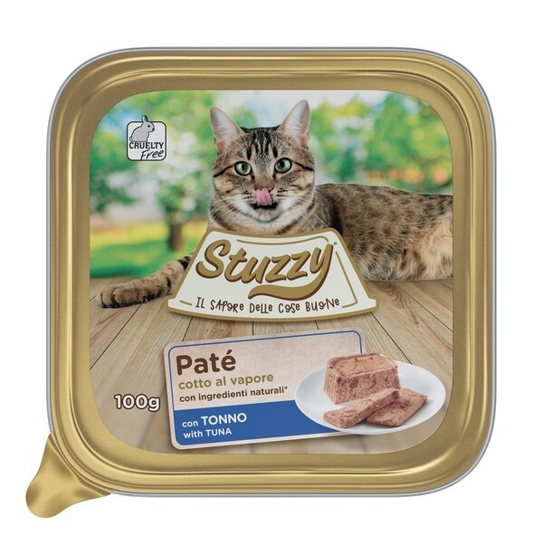 Stuzzy cat paté con tonno per gatti adulti 100g