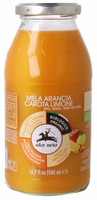Succo 100% mela arancia carota limone 500 ml