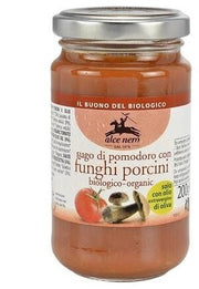 Sugo di pomodoro con funghi porcini bio 200 g
