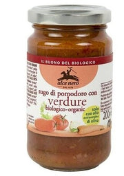 Sugo di pomodoro con verdure bio 200 g