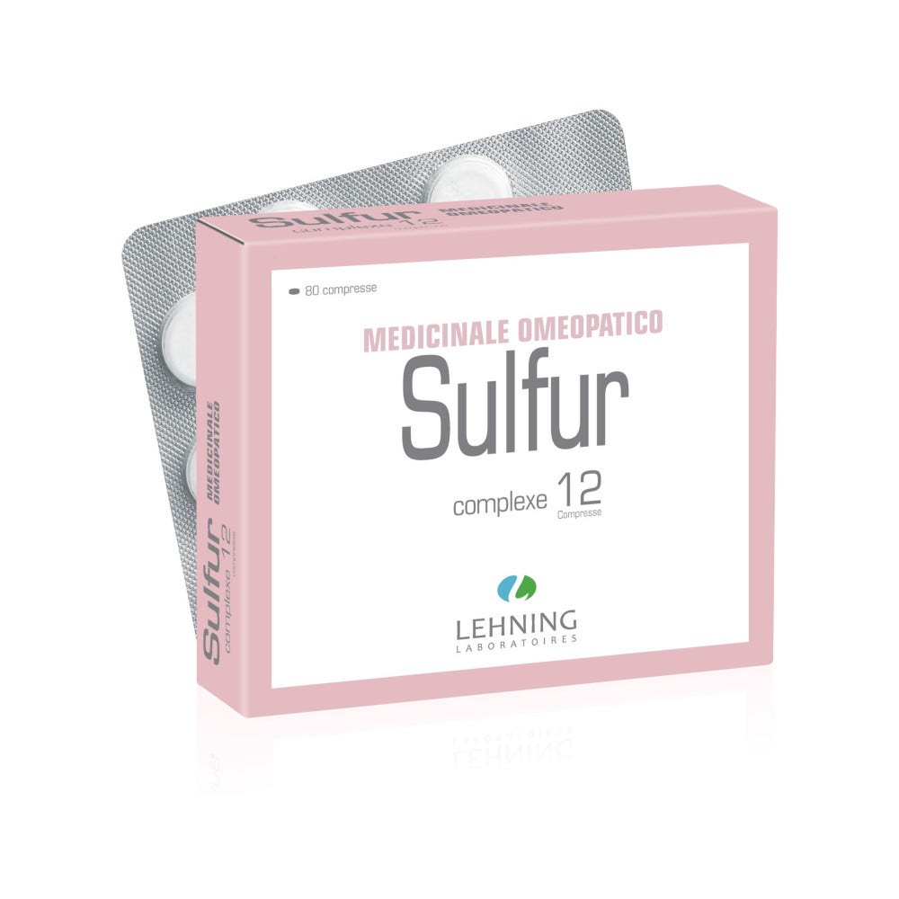 Sulfur complexe 12 80 compresse