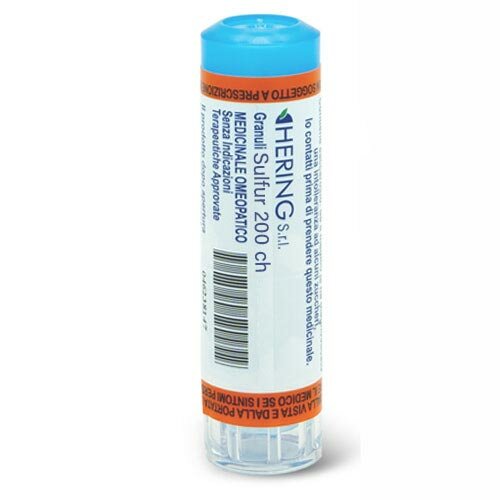 Sulfur granuli 200 ch contenitore monodose