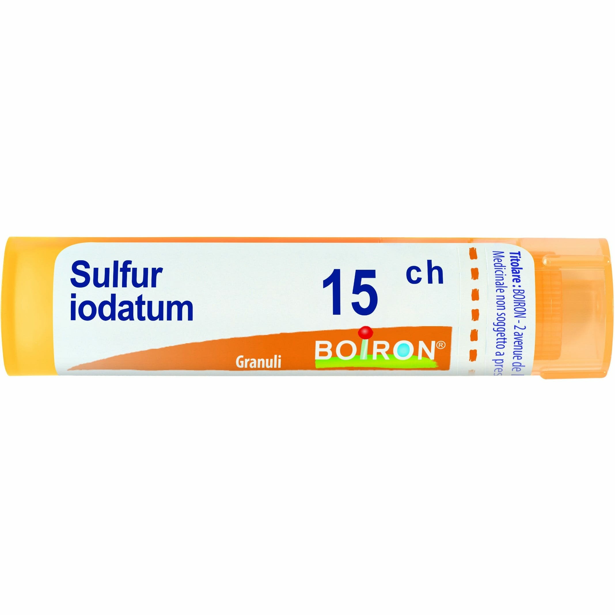Sulfur iodatum 80 granuli 15 ch contenitore multidose