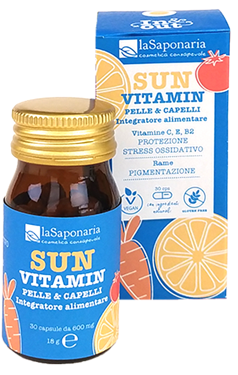 Sun vitamin protezione pigmentazione 30 capsule