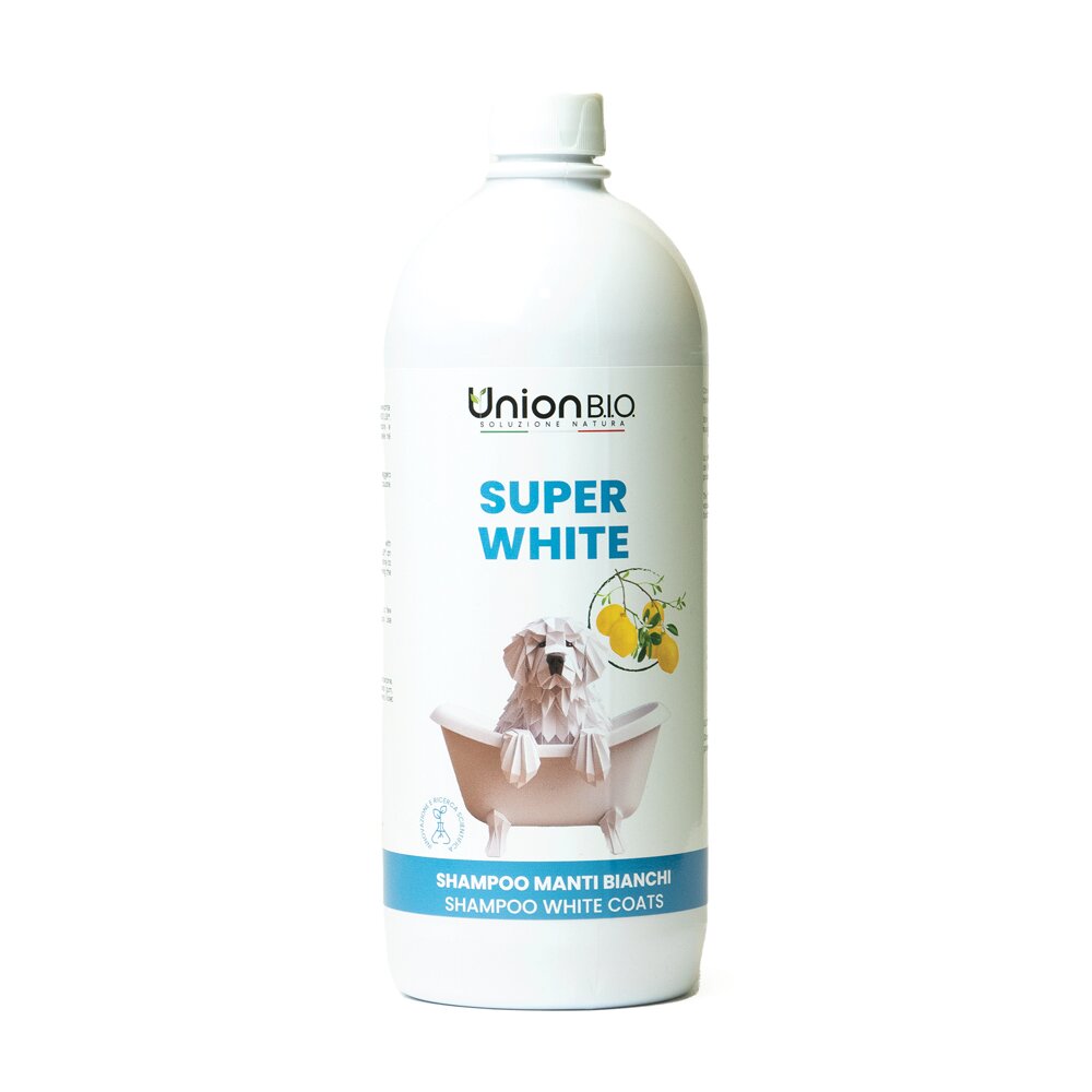 Super white dog shampoo 1 litro