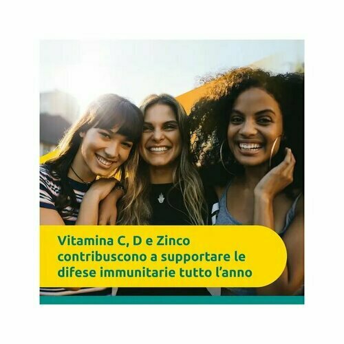 Supradyn Difese Adulto Integratore di Vitamina C D e Zinco 30 Compresse Effervescenti