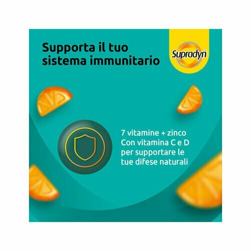 Supradyn Difese Gummy Vitamina C Vitamina D e Zinco 60 Caramelle