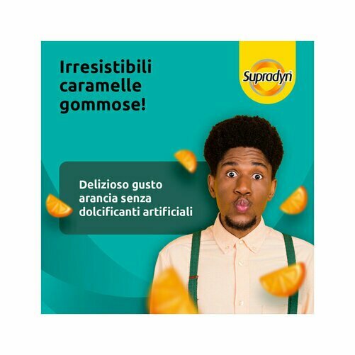 Supradyn Difese Gummy Vitamina C Vitamina D e Zinco 60 Caramelle