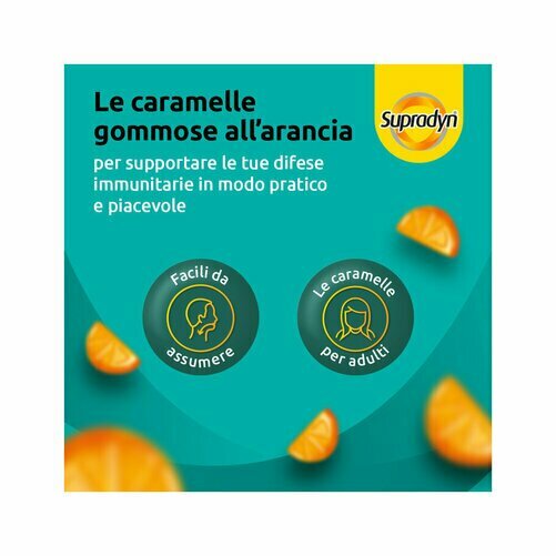 Supradyn Difese Gummy Vitamina C Vitamina D e Zinco 60 Caramelle