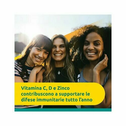 Supradyn Difese Integratore di Vitamina C D e Zinco 15 Compresse Effervescenti
