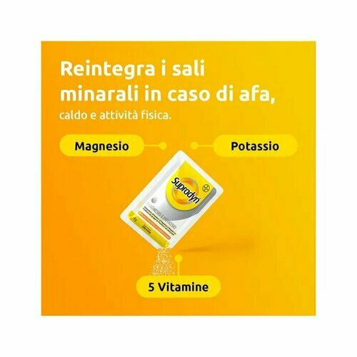 Supradyn Magnesio e Potassio Integratore Vitamine e Minerali 24 Bustine
