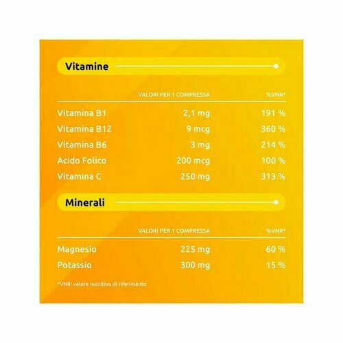 Supradyn Magnesio e Potassio Integratore Vitamine e Minerali 48 Bustine