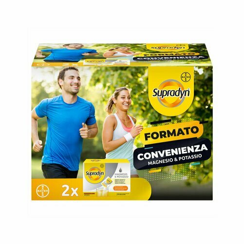 Supradyn Magnesio e Potassio Integratore Vitamine e Minerali 48 Bustine