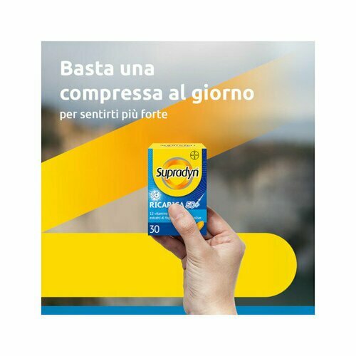 Supradyn Ricarica 50+ Integratore Vitamine e Minerali 30 Compresse