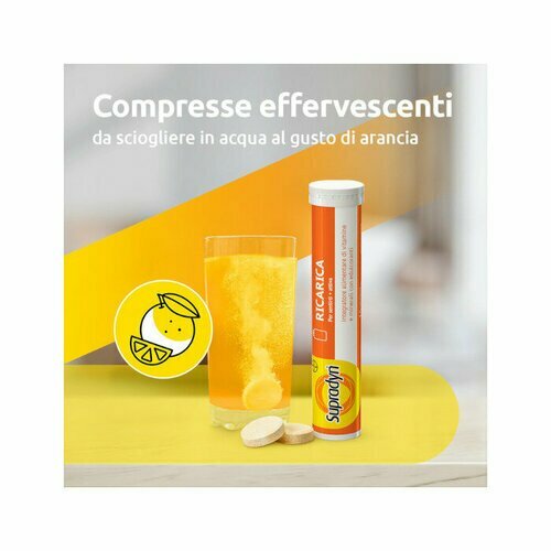 Supradyn Ricarica Integratore Multivitaminico e Minerali 15 Compresse Effervescenti