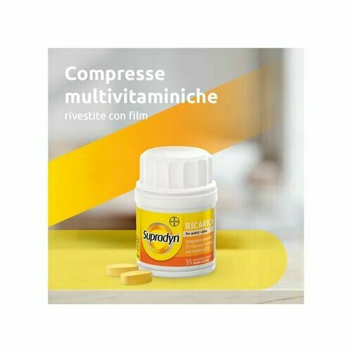 Supradyn Ricarica Integratore Multivitaminico e Minerali 35 Compresse