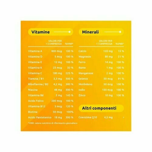 Supradyn Ricarica Integratore Multivitaminico e Minerali 35 Compresse