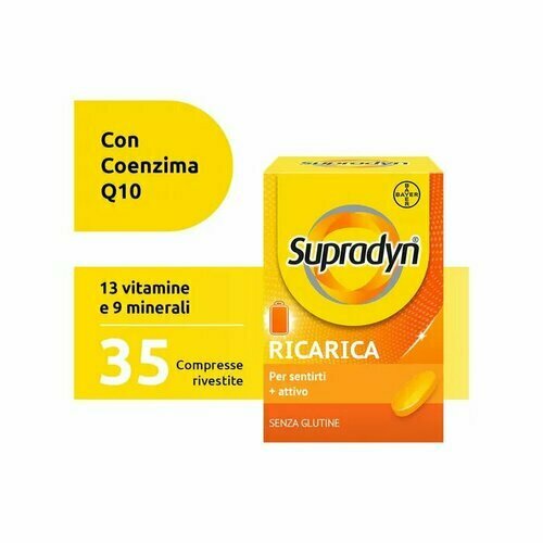Supradyn Ricarica Integratore Multivitaminico e Minerali 35 Compresse