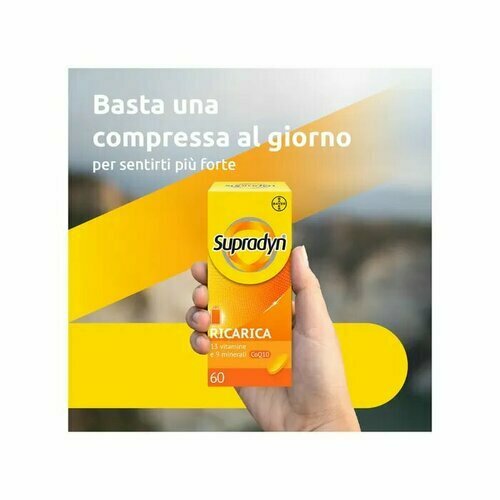 Supradyn Ricarica Integratore Multivitaminico e Minerali 60 Compresse