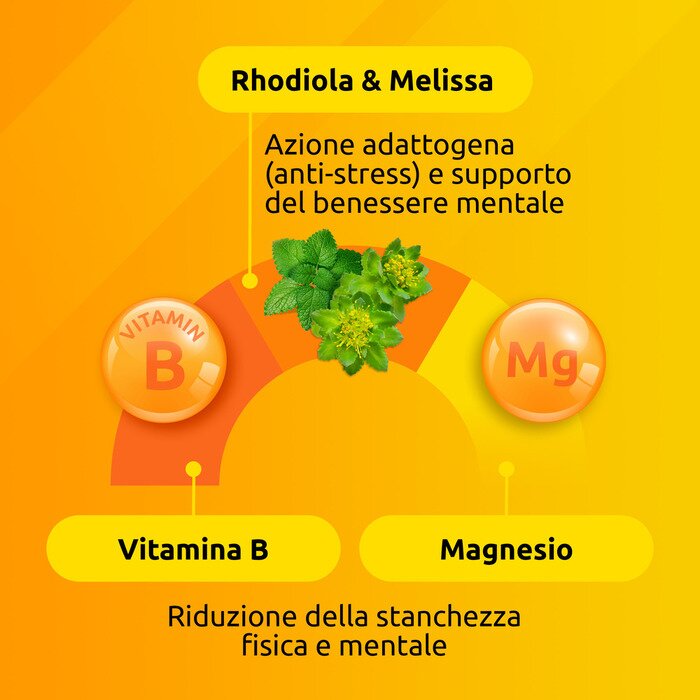 Supradyn ricarica no stress integratore vitamine e magnesio contro la stanchezza da stress 20 buste
