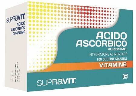 Supravit acido ascorb 100bust
