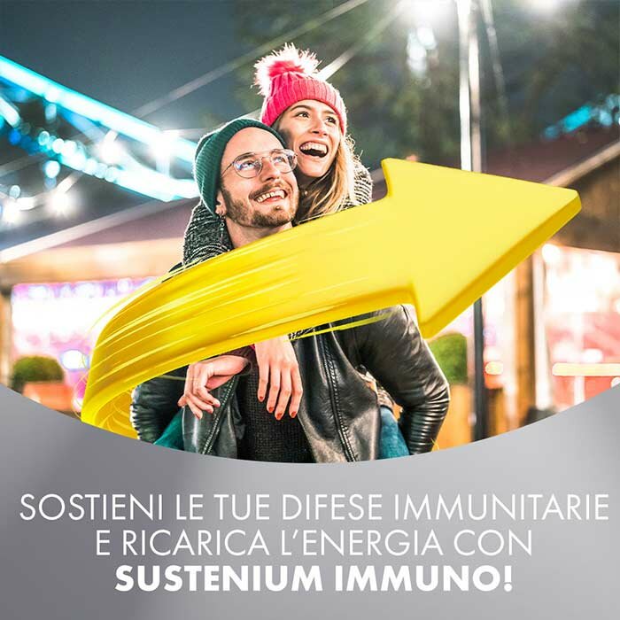 Sustenium Immuno Integratore Sistema Immunitario 14 Bustine 