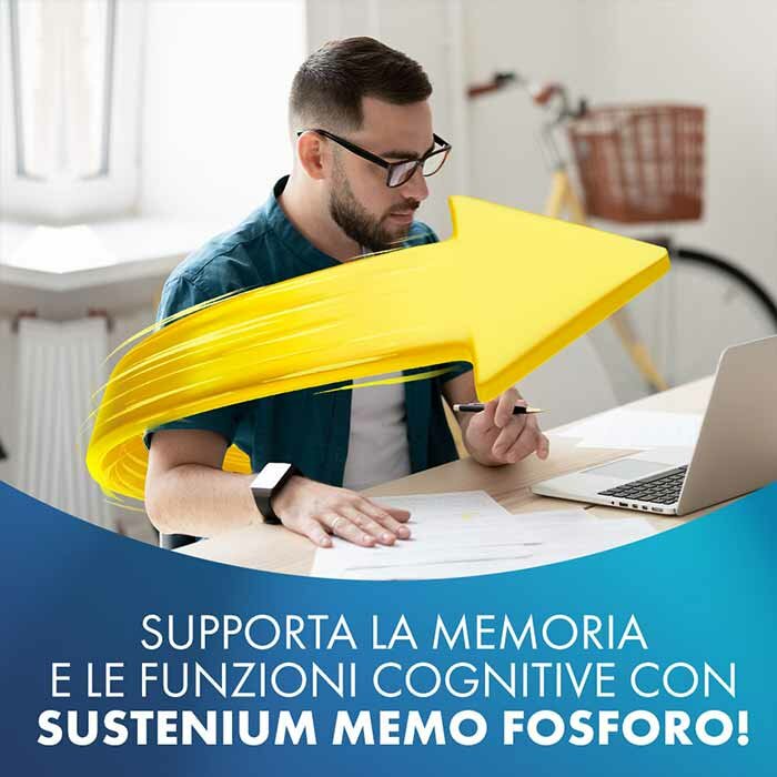 Sustenium Memo Fosforo Integratore Per La Memoria 10 Flaconcini