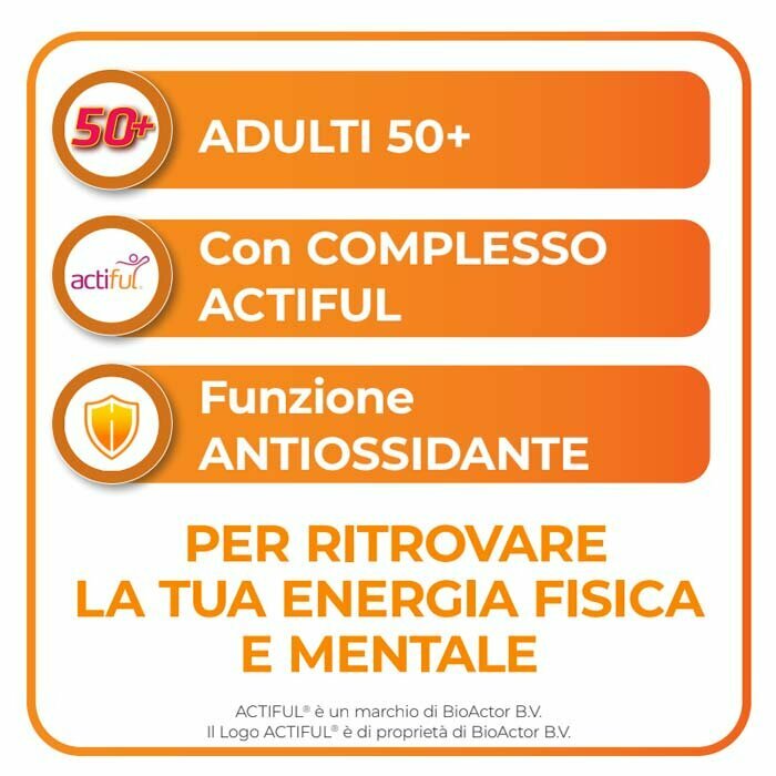 Sustenium plus, energia fisica e mentale 50+ 16 bustine