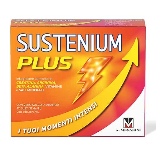 Sustenium Plus Intensive Formula Creatina e Arginina 12 bustine