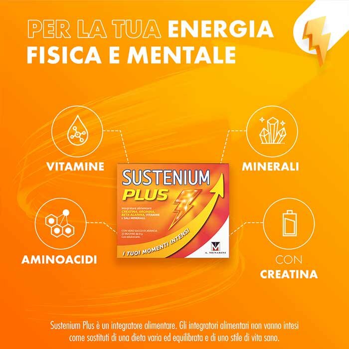 Sustenium Plus Intensive Formula Energia 22 bustine