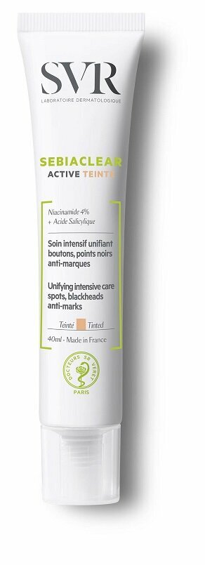 SVR Sebiaclear Active Teinte Trattamento Uniformante 40 ml