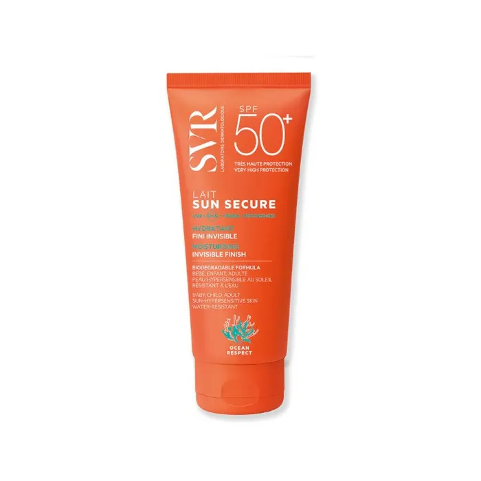 SVR Sun Secure Lait SPF50+ Latte Solare Idratante 100 ml