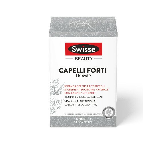 Swisse capelli forti uomo 30 compresse