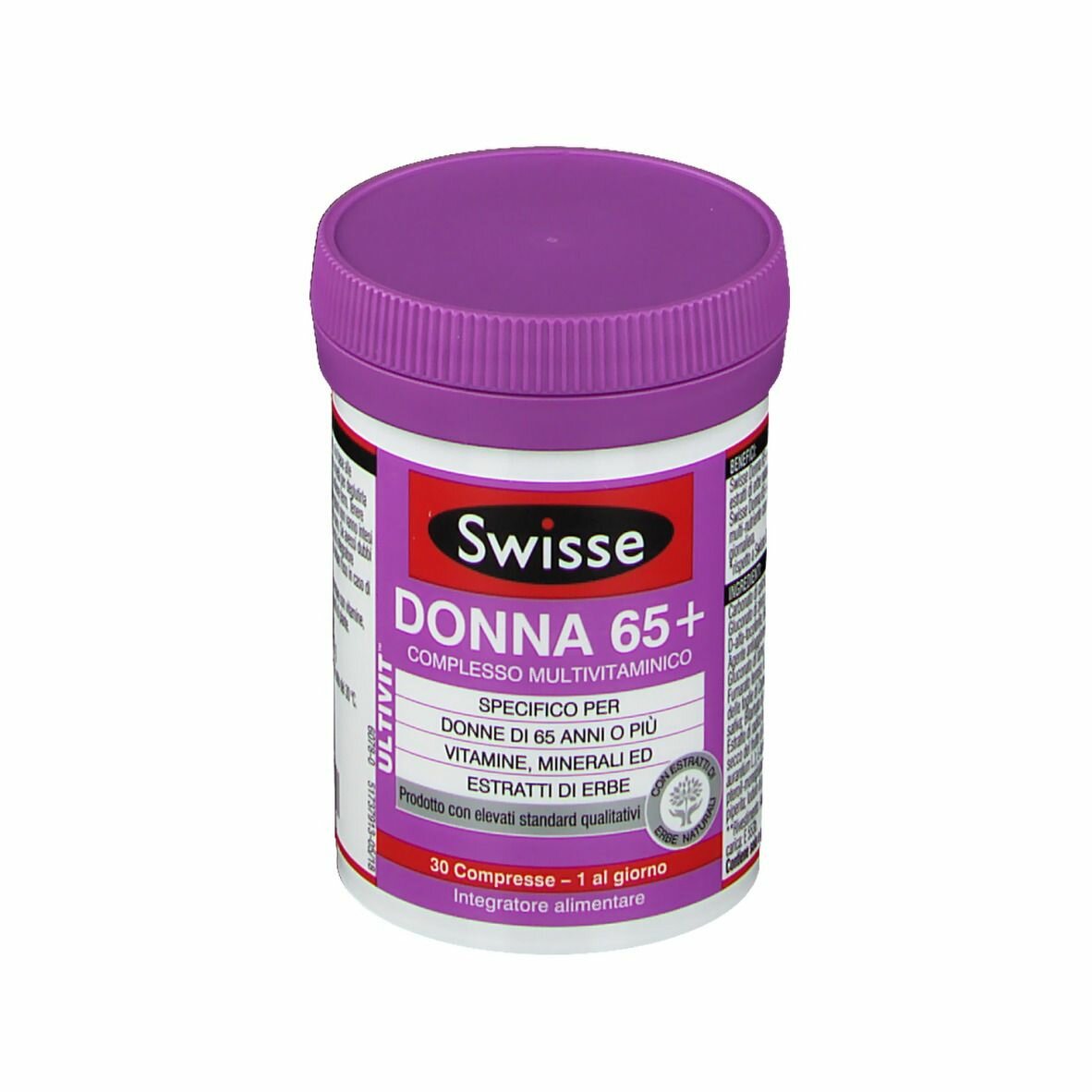 Swisse donna 65+ complesso multivitaminico 30 compresse
