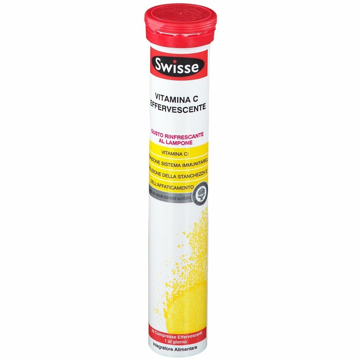 Swisse vitamina c effervescente Lampone 20 compresse