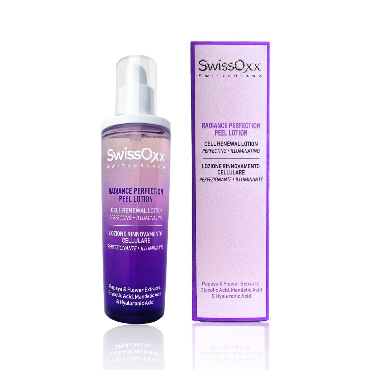 Swissoxx radiance perfection peel lozione viso 150ml