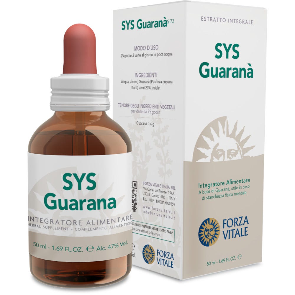 Sys guarana gocce 50ml