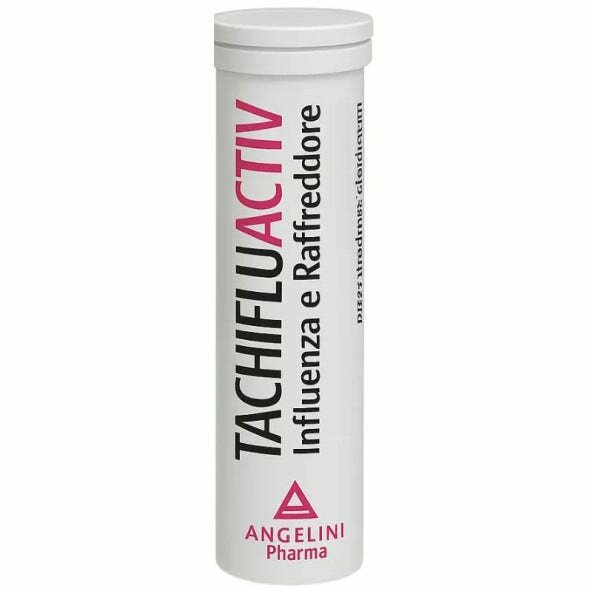 Tachifluactiv influenza e raffreddore 500mg+60mg 10 compresse effervescenti