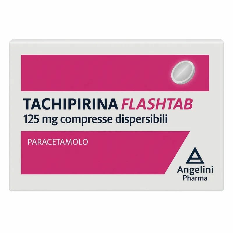 Tachipirina flashtab bambini 12 compresse dispersibili 125mg