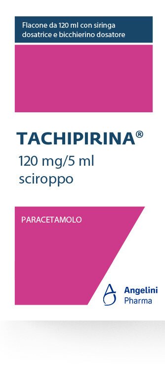 Tachipirina sciroppo bambini 120ml 120mg/5
